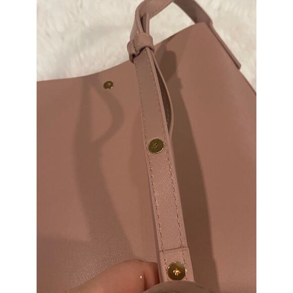 Anthropologie Samara Vegan Leather Medium Shoulder Crossbody Bag Purse - Picture 13 of 14